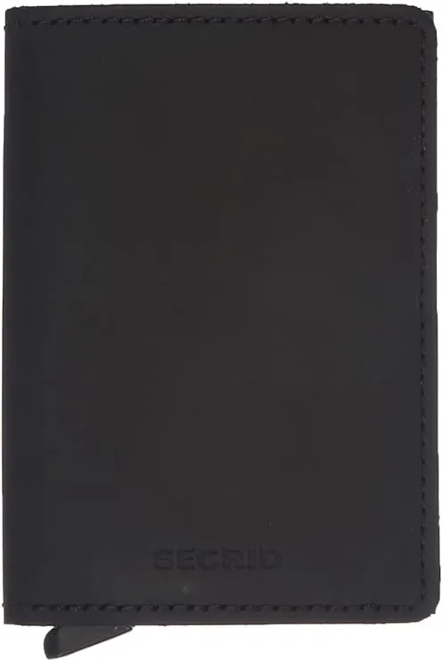 Secrid Matte Slimwallet in Black