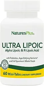 NaturesPlus, Ultra Lipoic, 60 Mini Tabs