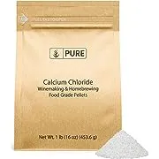 Pure Original Ingredients Calcium Chloride (2 lb) Food Safe, for Wine Making, Home Brew, & Cheese MakingPure Original Ingredients Calcium Chloride (2 lb) Food Safe, for Wine Making, Home Brew, & Cheese Making