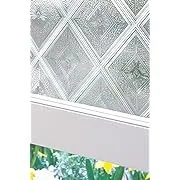 Decorative Window Film - Textured Glass - 24&#034; x 36&#034; - UV Protection &amp; Privacy