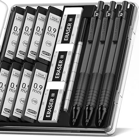 Four Candies Mechanical Pencil Set