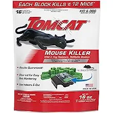 Tomcat Mouse Killer Child and Dog Resistant, Refillable Station