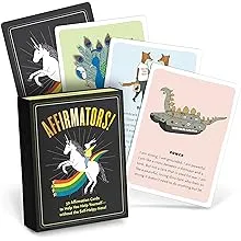 Affirmators! 50 Affirmation Cards Deck to Help You Help Yourself - Without the Self-Helpy-Ness! 