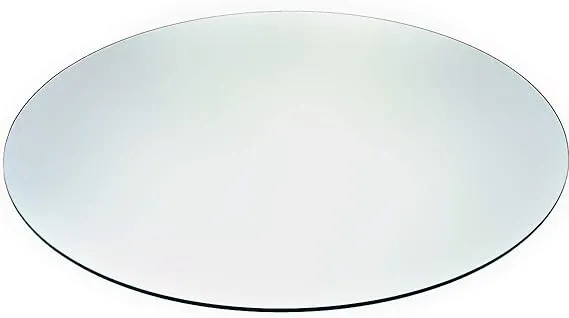 Audio Visual Direct | Tempered Glass Table Top with Rounded Edge 36"