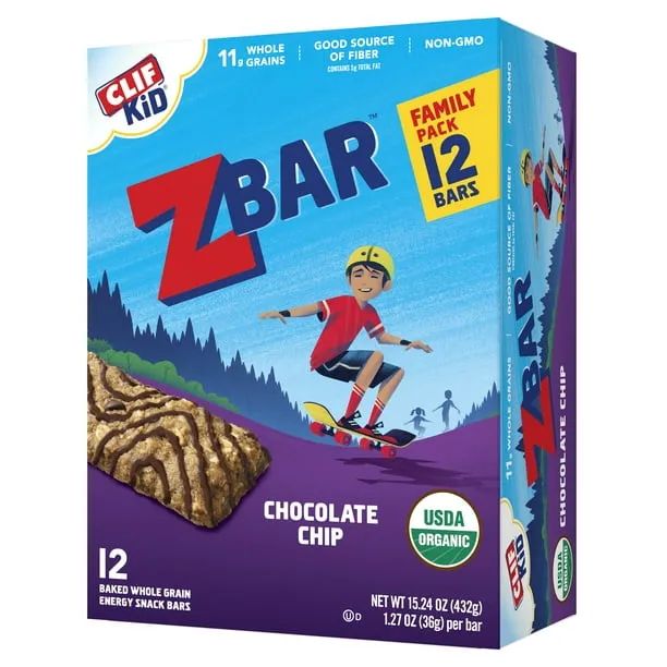 Zbar - Chocolate Chip and Chocolate Brownie - Variety Pack - Soft Baked Whole...