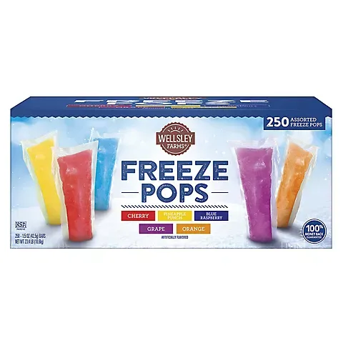 Wellsley Farms Freeze Pops 250