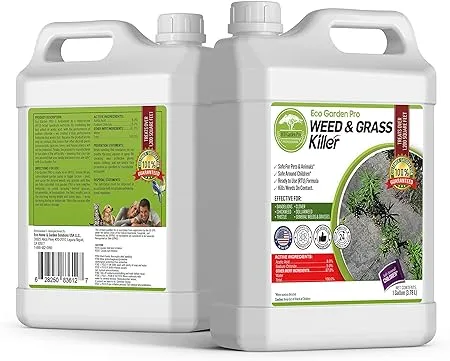 Organic Vinegar Weed Killer & Grass Killer - 1 Gallon