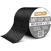 Tape King Anti-Slip Tape, 4" x30' Roll - Indoor/Outdoor Safety Traction for Stairs, Steps, Ramps, Treads