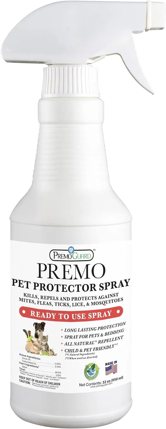 Pet Protector 32 oz - All Natural Non Toxic - Premo Guard