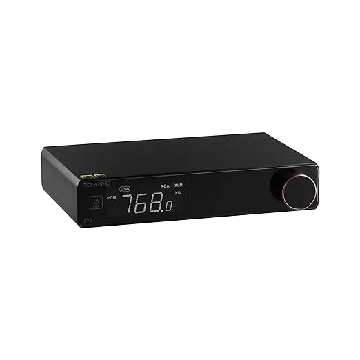 Topping E70 DAC Preamp Audio Decoder- ES9028PRO Bluetooth5.1 LDAC Hi-Res XU316 ...