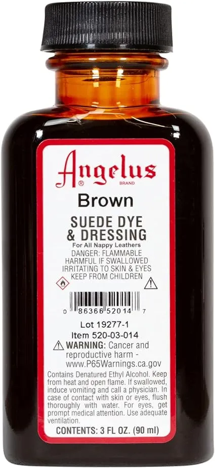 Angelus Suede Dye 3 oz - Brown