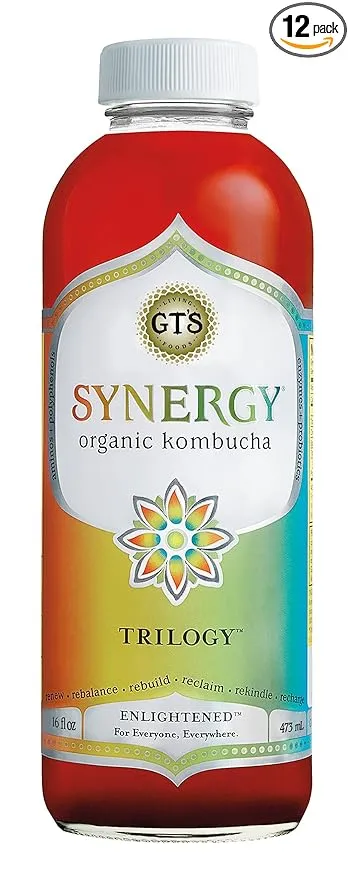 GT's Organic Synergy Raw Kombucha Trilogy