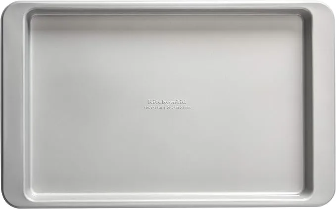 KitchenAid - KE952OSNSA KitchenAid Nonstick Baking Sheet, 9x13-Inch, Silver