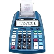 Catiga New & Upgraded 2024 Printing Calculator Adding Machine 10 Key, Desktop Home Office Calculator with Paper Roll Print Out, Accounting Business