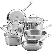 9-Piece Induction Stainless Steel Set