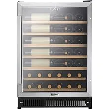 Galanz Built-in Wine Cooler 47 Bottle - Stainless Steel