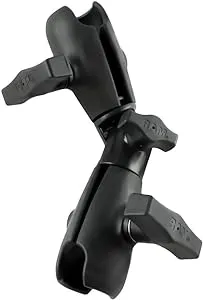 RAM Composite Double Socket Swivel Ratchet Arm for C Size 1.5&#034; Balls RAP-200-2U