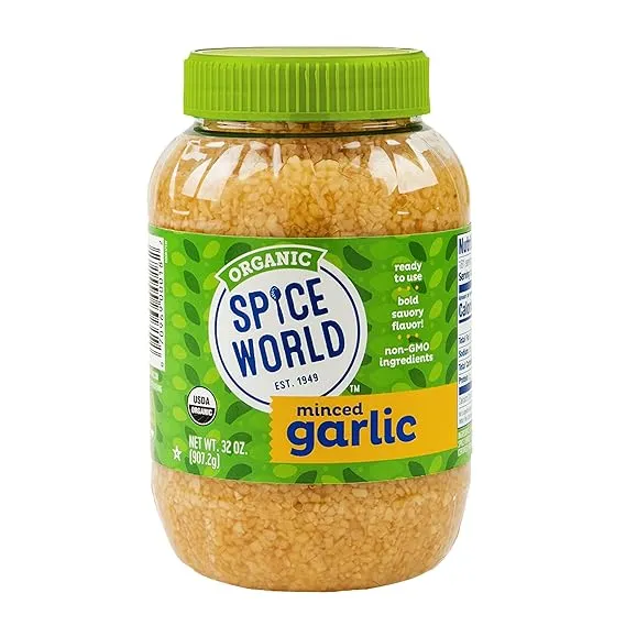 Spice World Organic Garlic