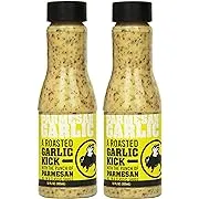 Buffalo Wild Wings Barbecue Sauces, Spices, Seasonings and Rubs For: Meat, Ribs, Rib, Chicken, Pork, Steak, Wings, Turkey, Barbecue, Smoker, Crock-Pot, Oven (Parmesan Garlic, (2) Pack) 