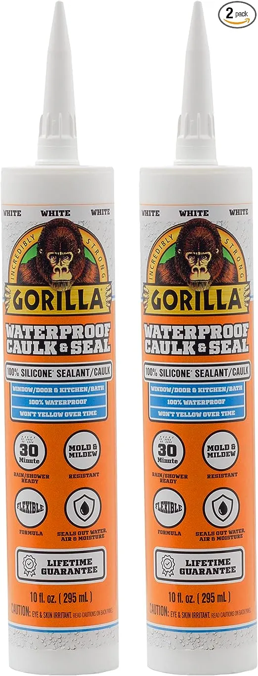 Gorilla Waterproof Caulk & Seal Sealant