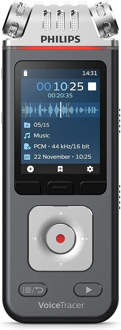 Philips DVT7110 VoiceTracer Audio Recorder