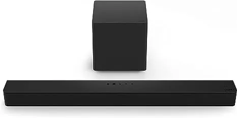 VIZIO V-Series 5.1 Home Theater Sound Bar with Dolby Audio, Bluetooth, Wireless Subwoofer, Voice Assistant Compatible, Includes Remote Control - V51x-J6