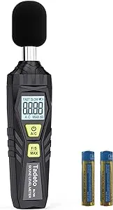 Decibel Meter Tadeto Digital Sound Level Meter Portable SPL Meter 30D