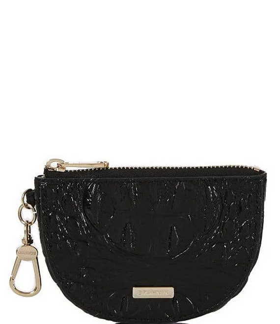 Brahmin Melbourne Collection Britt Coin Holder - Black