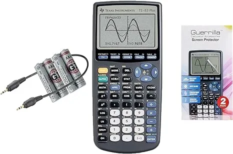 Texas Instruments Ti-83 Plus Graphing Calculator