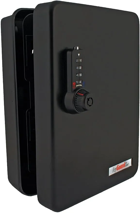 KeyGuard SL-8548-UB Dual Access Combination Key Cabinet, 48 Hook, ... FMBI Sales