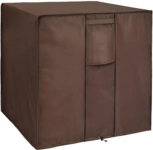 BRIVIC Air Conditioner Covers for Outside Unit Winter AC Covers for Outside Fits