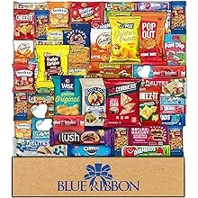 Blue Ribbon Snack Box Care Package Variety Pack