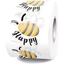 muminglong Cute Bee Happy Small Business Stickers,Happy Mail Stickers,Thank 