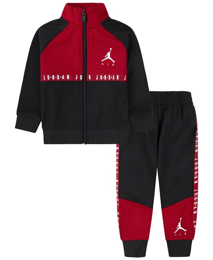 Baby Boys Jumpman Air Blocked Tricot Jacket and Jogger Pants, 2 Piece Set
      
          Baby Boys Jumpman Air Blocked Tricot Jacket and Jogger Pants, 2 Piece Set