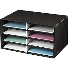 BANKERS BOX Mail/Literatur<wbr/>e Organizer CRC61703 8 Letter Size Compartments