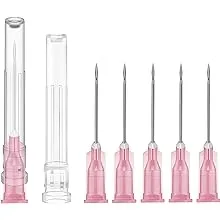 18Gauge Dispensing Needle 1" - Luer Lock Syringe Needle, Pack of 100