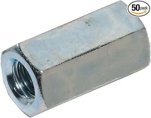 Hillman Group Coupling Nut 1/4 - 20 50-Pack