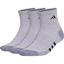 Adidas Men's Cushioned 3-Pack Quarter Socks