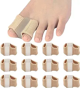 6/12pcs Toe Spacers For Feet Women, Toe Separators For Overlapping Toes, Zen Toes For Women And Men, Toe Spacers