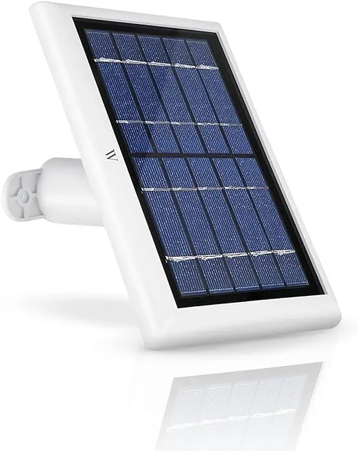 Wasserstein Solar Panel for Ring Spotlight Camera - White