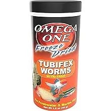 Omega One - Freeze Dried Tubifex Worms (1.5oz)