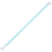 Karat C9075(Aqua) 9'' Giant Straws (8mm) Paper Wrapped - Aqua (Case of 2500)Karat C9075(Aqua) 9'' Giant Straws (8mm) Paper Wrappe…