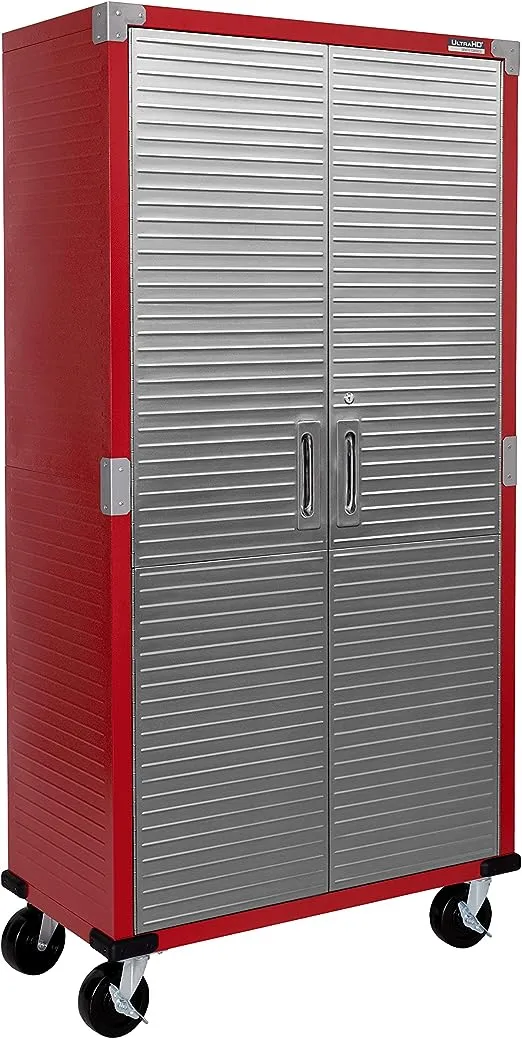 Seville Classics UltraHD Steel Lockable Storage Cabinet