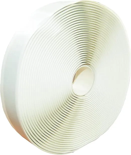 Butyl Seal Putty Tape White 1/8 Inch Thick X 3/4 Inch Wide X 33 Feet Extra Thick