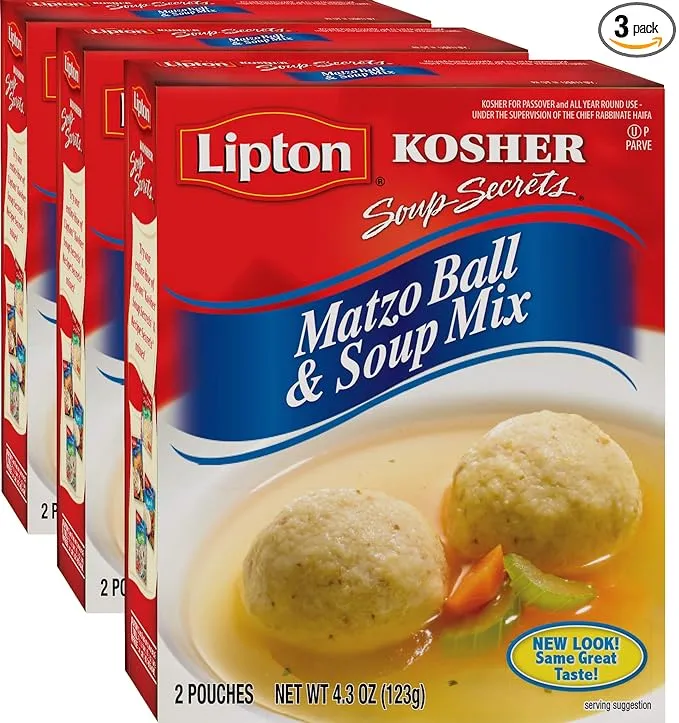 Lipton, Kosher Matzo Ball and Soup Mix (3 Pack)