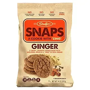 Stauffers Cookie Ginger Snap, Original, 14 Ounce (Pack of 3)