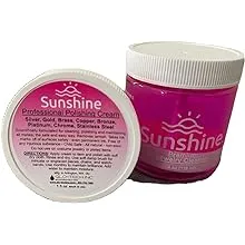 Pink Lady Sunshine Premium Jewelry Cleaner Kit with Metal Polish - Safe Jewelry ...