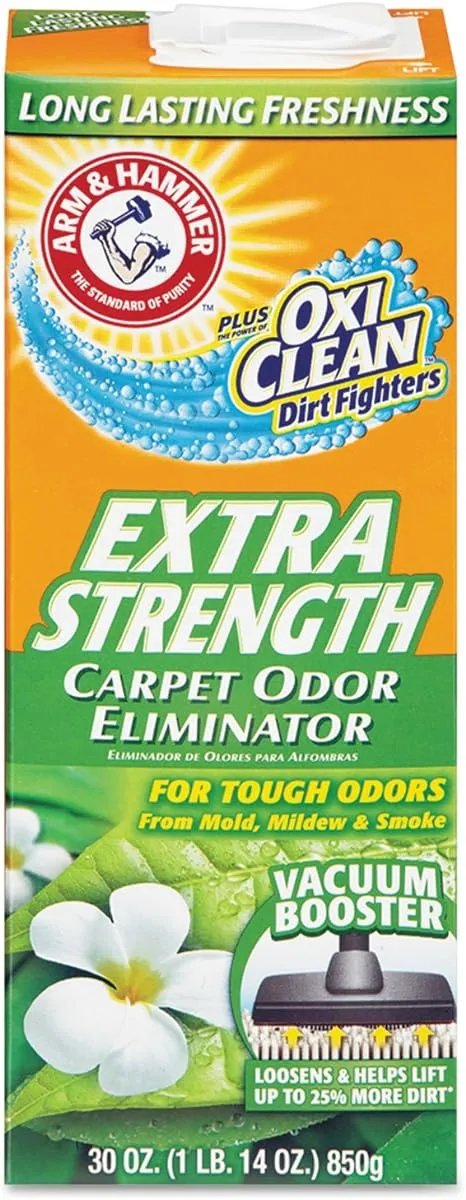 Eliminador De Olores Para Alfombras Arm & Hammer 850g Fuerte