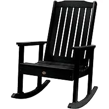 Highwood Lehigh Outdoor Rocking Chair Black