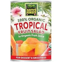 Native Forest Organic Tropical Fruit Salad, 14 Ounce Cans (Pack of 6)